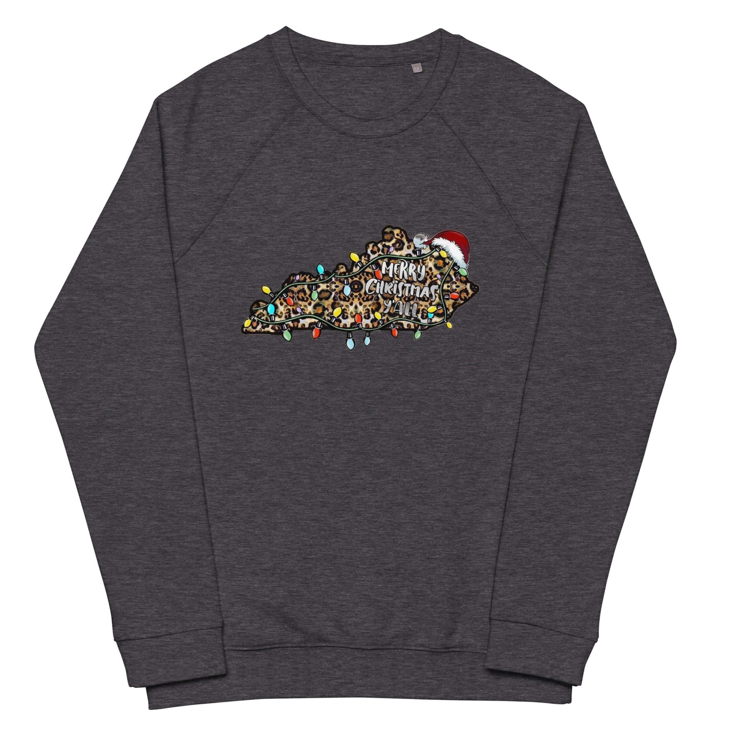Merry Christmas Y'all Raglan Sweatshirt