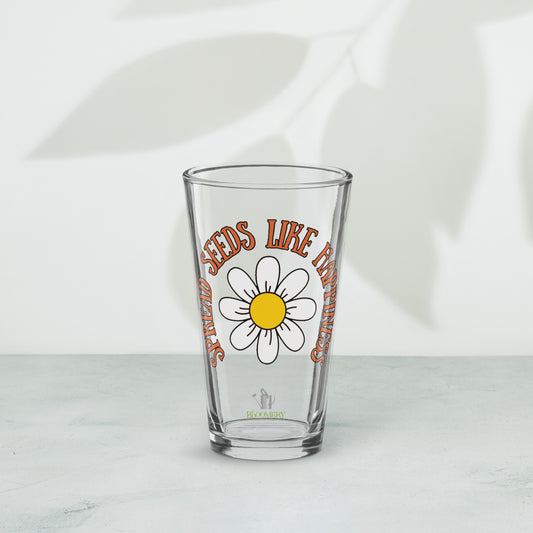Shaker pint glass