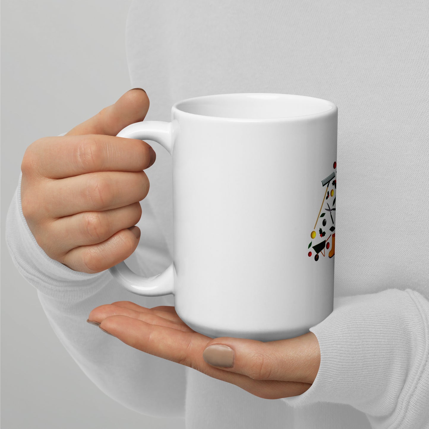 Gardening Christmas Tree Mug