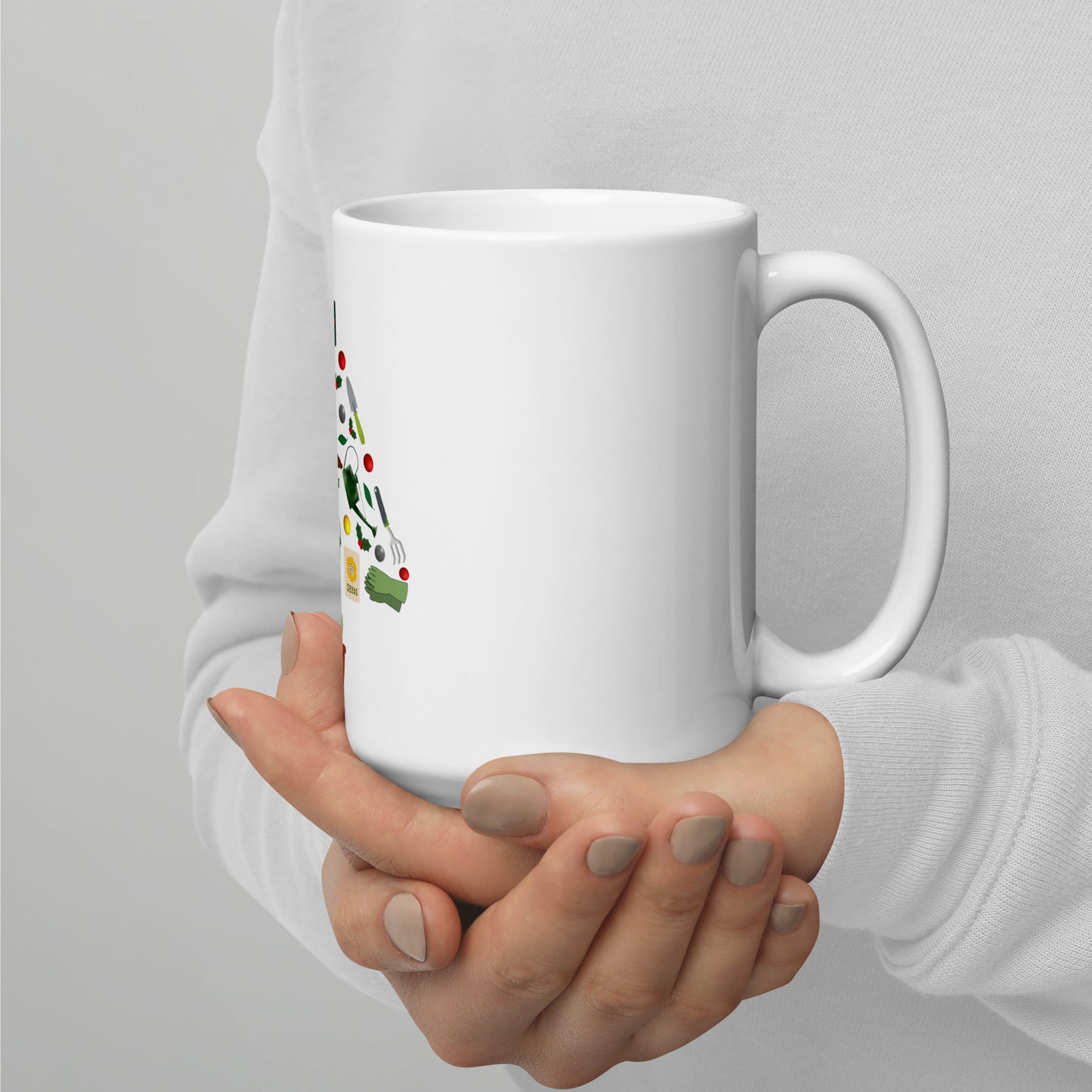 Gardening Christmas Tree Mug