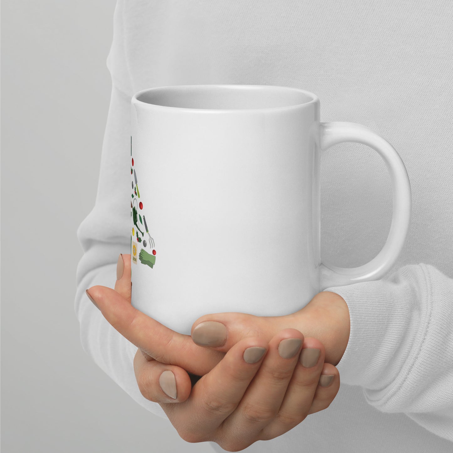 Gardening Christmas Tree Mug