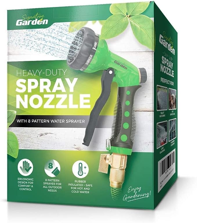 Signature Garden Water Hose Spray Nozzle - Thumbnail 3