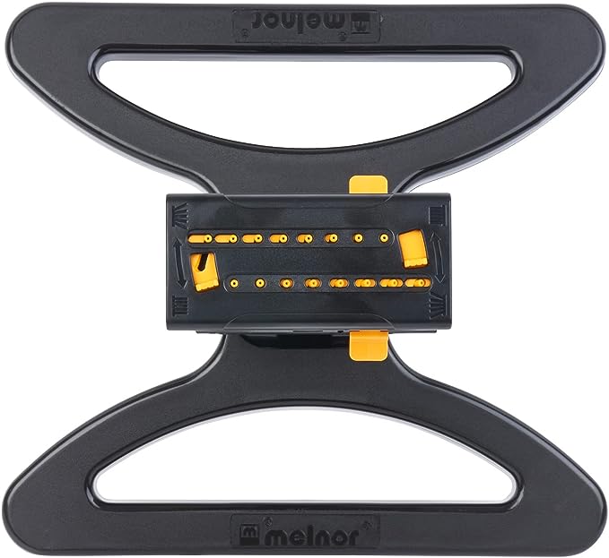 Melnor 65131AMZ Mini Oscillator Sprinkler Bundle, Black, Yellow