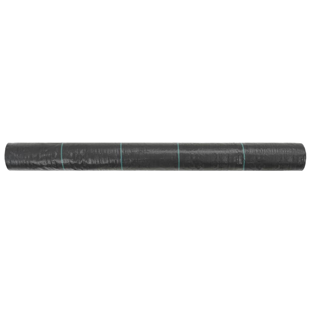 vidaXL Weed & Root Control Mat PP Black Barrier Membrane Fabric Multi Sizes-15