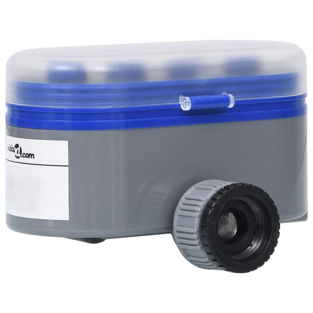 vidaXL Double Outlet Water Timer with Ball Valves-3
